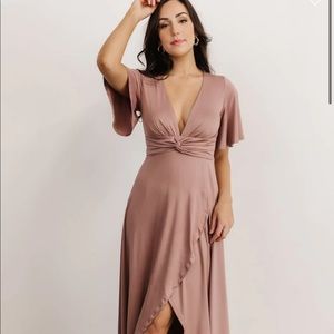 Baltic Born Sybil Maxi Dress Dust Mauve Medium
